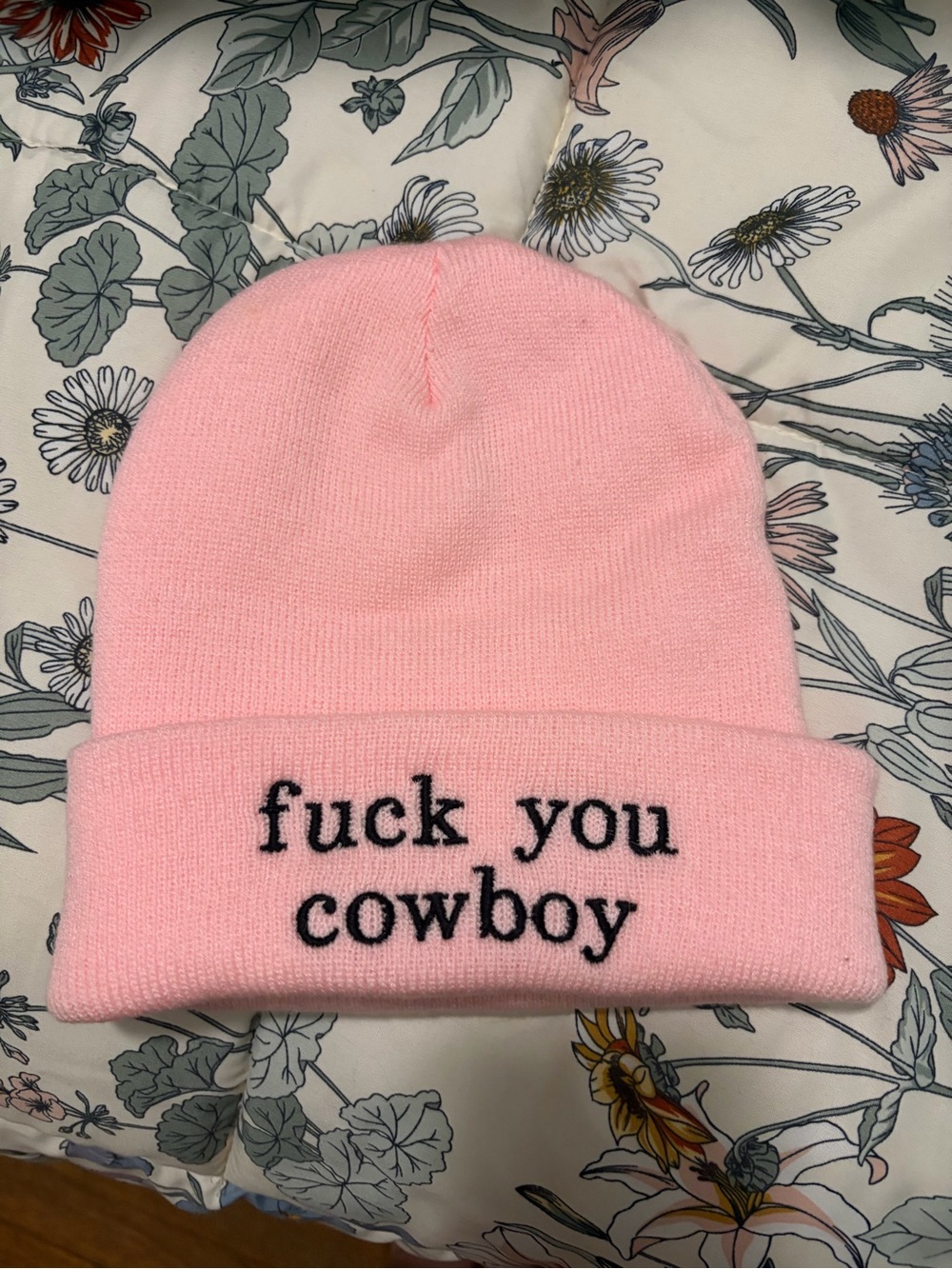 Western Retro Cowboy Beanie